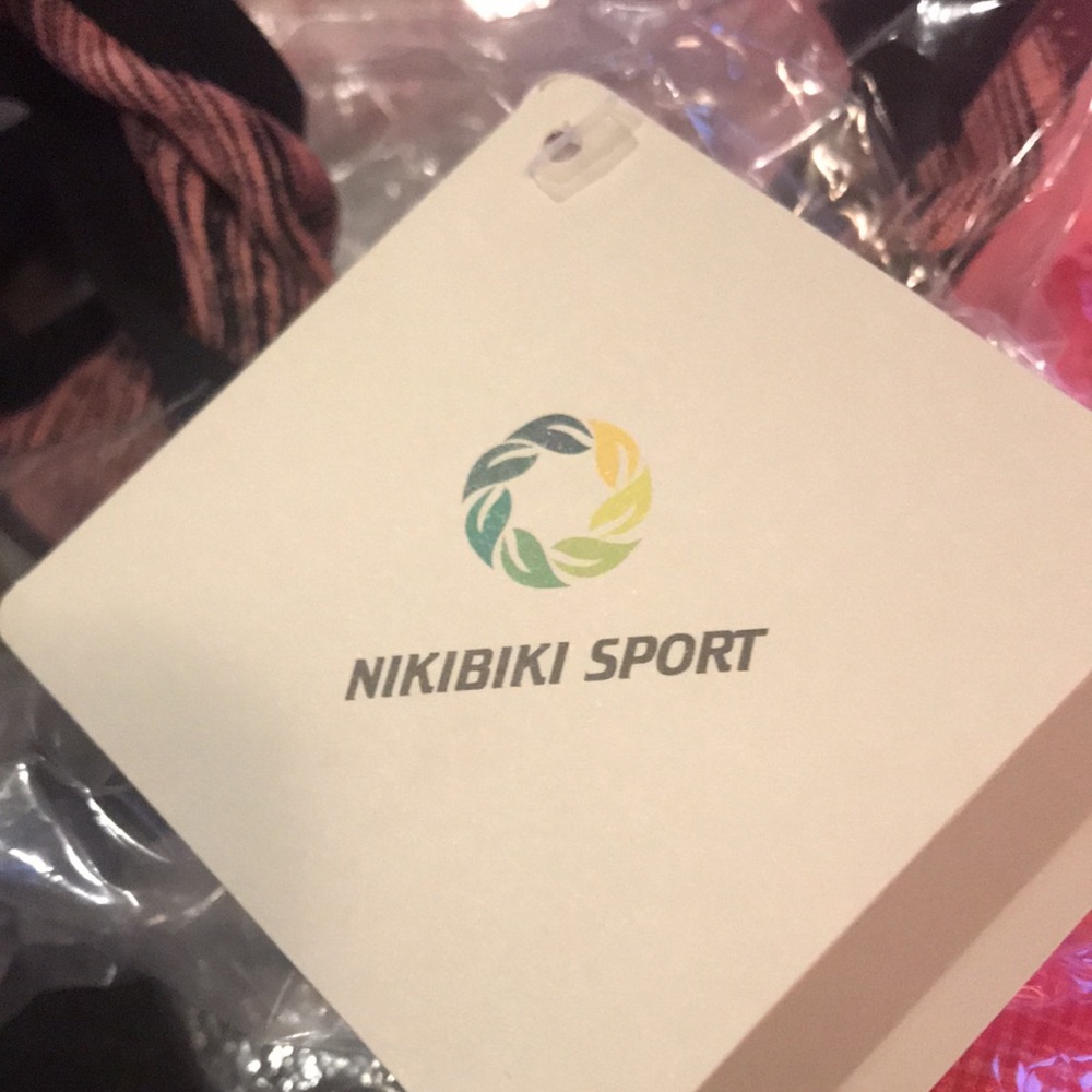 Nikibiki racer back strawberry ice sports bra. - Picture 3 of 7